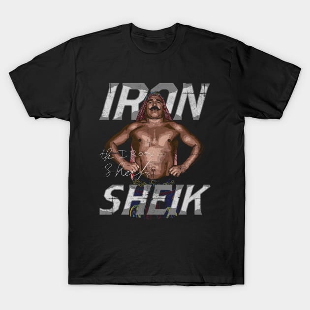 Iron Sheik Pose T-Shirt by MunMun_Design